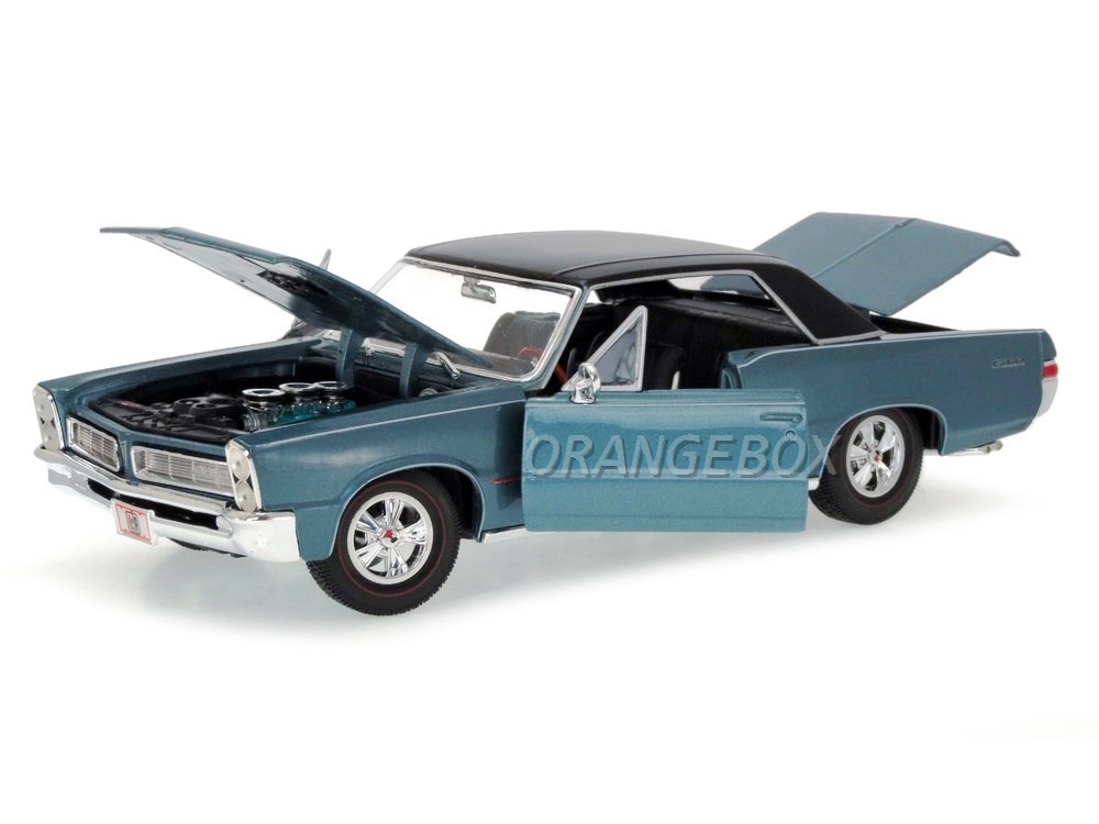 Pontiac GTO 1965 Hurst Maisto 1:18 Azul - 20 anos! Loja on-line de